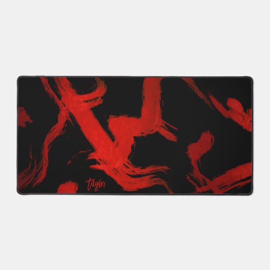 Peinture Abstraite moderne avec le nom (Recto)