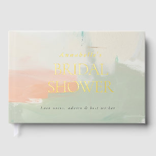 Peinture Abstraite Moderne Feuille D'or Shower de 