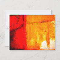Peinture Abstraite moderne Invitations personnalis