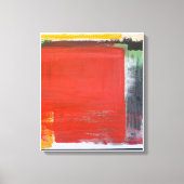 Peinture Abstraite Moderne sur Toile (Recto)