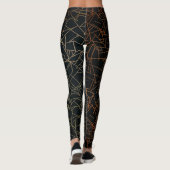 Peinture Abstraite Motif Leggings (Dos)