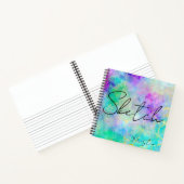 Peinture Abstraite Votre nom Carnet de carnet de n (Intérieur)