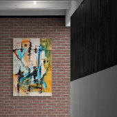 Peinture acrylique Sur Papier Poster (Matte)