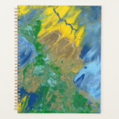 Peinture acrylique "Trois monstres" (Devant)