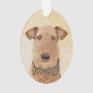 Peinture Airedale Terrier - Cute Original Art