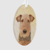 Peinture Airedale Terrier - Cute Original Art (devant)