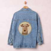 Peinture Airedale Terrier - Cute Original Art (Hangar)