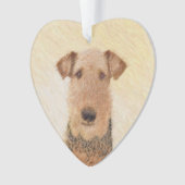 Peinture Airedale Terrier - Cute Original Art (devant)