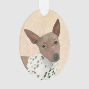 Peinture américaine sans poil Terrier - Chien Art
