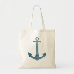 Peinture Ancre BEach Sac fourre-tout