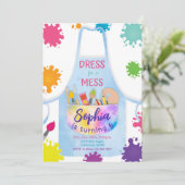 Peinture Anniversaire Invitation Peinture Invitati (Debout devant)