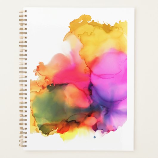 Peinture Aquarelle Art Mural Moderne Boho (Devant)