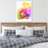 Peinture aquarelle Art mural moderne boho (Insitu(Chambre))