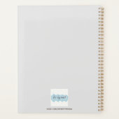 Peinture aquarelle de Chouette colorée (Dos)