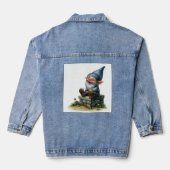 Peinture aquarelle d'un joli Gnome (Verso)