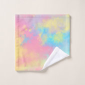Peinture arc-en-ciel (Gant de toilette)