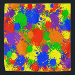Peinture arc-en-ciel Bandana colorée pour les gens<br><div class="desc">Peinture arc-en-ciel Bandana colorée pour les gens et les animaux</div>