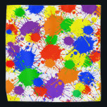 Peinture arc-en-ciel Bandana colorée pour les gens<br><div class="desc">Peinture arc-en-ciel Bandana colorée pour les gens et les animaux</div>