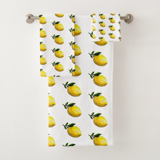 Peinture au citron aquarelle (En situation)