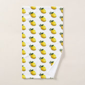 Peinture au citron aquarelle (Serviette à main)