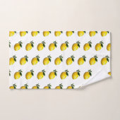 Peinture au citron aquarelle (Serviette à main)