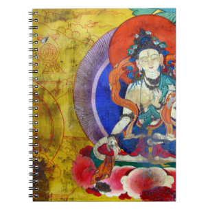 Peinture avec le carnet de Bouddha