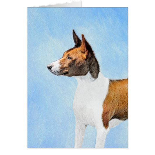 Peinture Basenji - Belle Art Original (Devant)