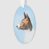 Peinture Basenji - Belle Art Original (devant)
