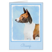 Peinture Basenji - Belle Art Original (Devant)