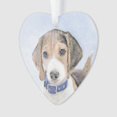 Peinture beagle - Cute Original Chien Art (devant)