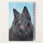 Peinture belge Sheepdog - Cute Original Chien Art (Dos)