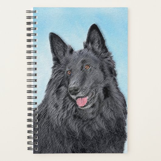 Peinture belge Sheepdog - Cute Original Chien Art (Devant)