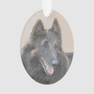 Peinture belge Tervuren - Cute Original Chien Art