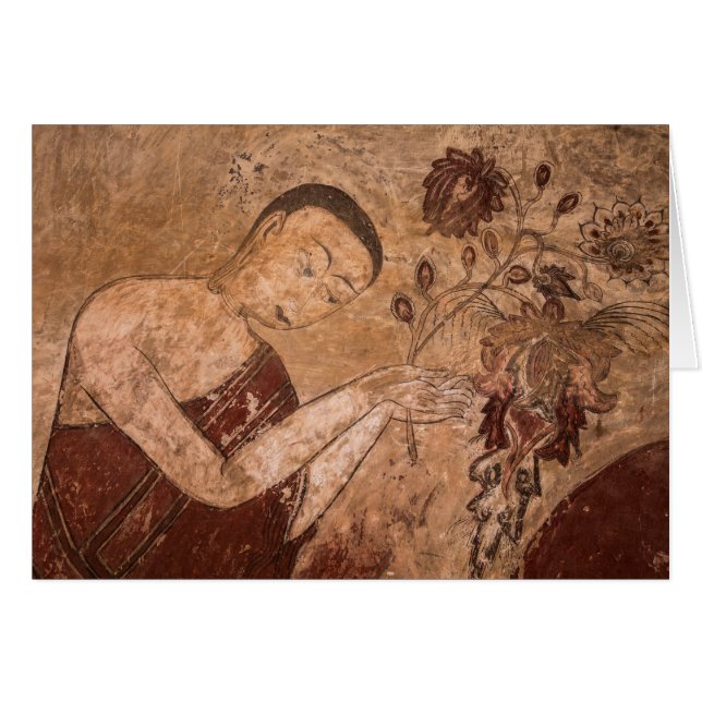 Peinture bouddhiste ancienne (Devant horizontal)
