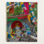 Peinture bouddhiste sur les rochers (Devant)