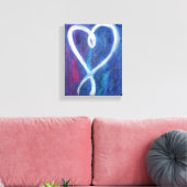 Peinture cardiaque supportante toile d'art Imprime (Insitu(Salon))