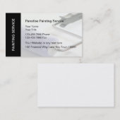 Peinture Carte de visite (Devant / Derrière)