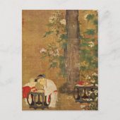 Peinture Chinoise Ancienne Par Su Han Chen Carte P (Devant)