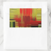 Peinture colorée art #2 - autocollant (Sac)