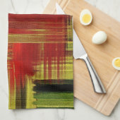 Peinture colorée Art #2 Serviette de cuisine (Quart Plié)