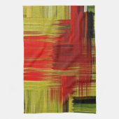 Peinture colorée Art #2 Serviette de cuisine (Vertical)