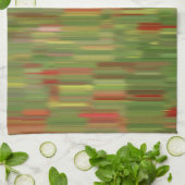 Peinture colorée Art Cuisine Serviette (Plié)