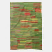 Peinture colorée Art Cuisine Serviette (Vertical)