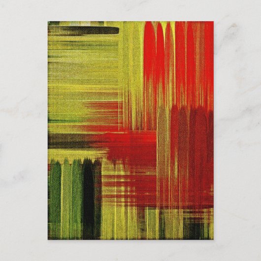 Peinture colorée - cartes postales (Devant)