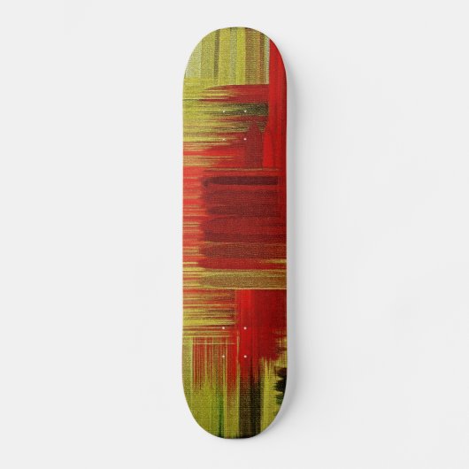 Peinture colorée Skateboard (Recto)
