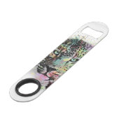 peinture cool léopard d'aquarelle animal (Dos Angle)