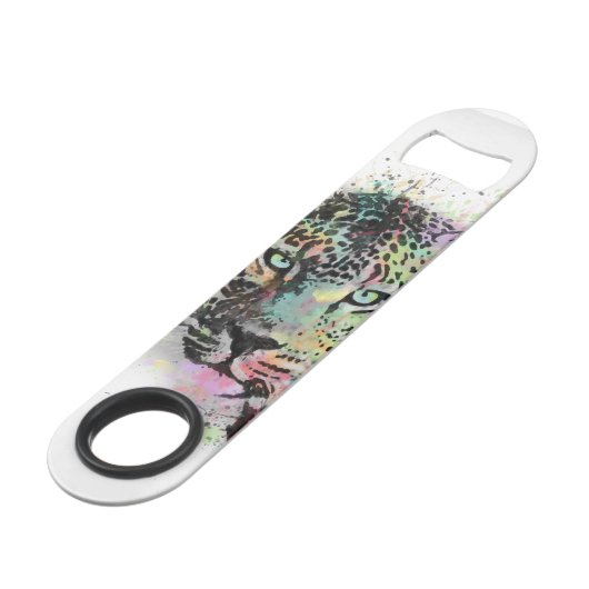 peinture cool léopard d'aquarelle animal (Dos Angle)