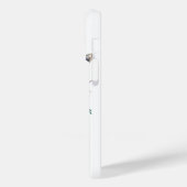 Peinture coque iphone de la Giraffe aux Fleurs col (Verso / Gauche)