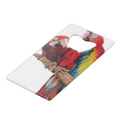 Peinture couleur rouge Macaw Aquarelle (Devant Angle)