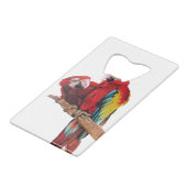 Peinture couleur rouge Macaw Aquarelle (Dos Angle)